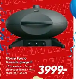 Bilka Morsø Forno Grande gasgrill tilbud