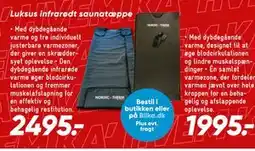 Bilka Luksus infrarødt saunatæppe tilbud