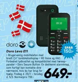 Bilka Doro Leva E11 tilbud