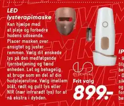 Bilka LED lysterapimaske tilbud