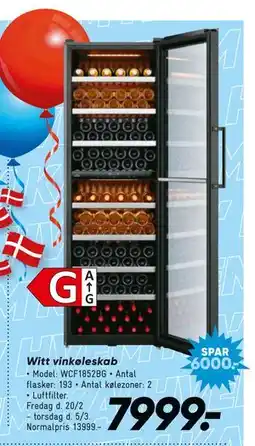 Bilka Witt vinkøleskab tilbud