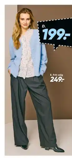 Bilka Cardigan eller bukser tilbud