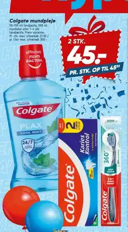 Bilka Colgate mundpleje tilbud