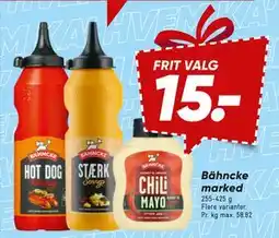 Bilka Bähncke marked tilbud