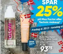 Bilka Max Factor miracle glow framer tilbud