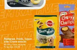 Bilka Pedigree, Frolic, Cesar eller Crave snacks tilbud