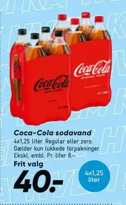 Bilka Coca-Cola sodavand tilbud