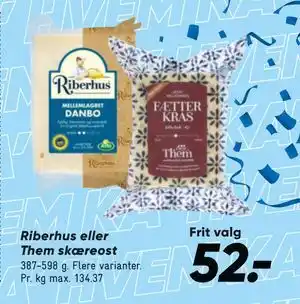 Riberhus eller Them skæreost