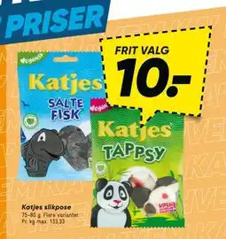 Bilka Katjes slikpose tilbud