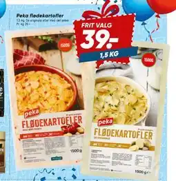 Bilka Peka flødekartofler tilbud