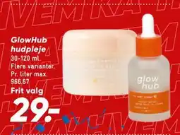 Bilka GlowHub hudpleje tilbud
