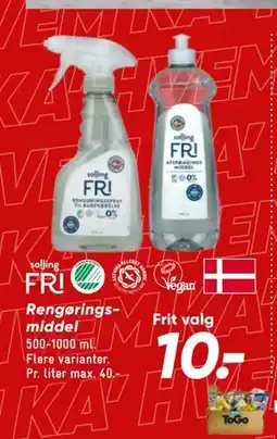 Bilka Rengøringsmiddel tilbud