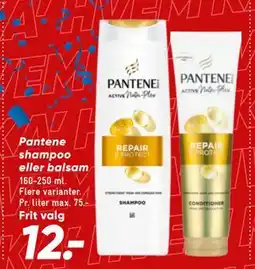 Bilka Pantene shampoo eller balsam tilbud