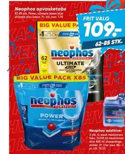 Bilka Neophos opvasketabs tilbud