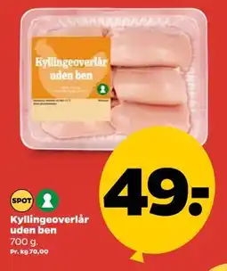 Netto Kyllingeoverlår uden ben tilbud