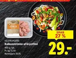 Lidl Kalkunstrimler af brystfilet tilbud