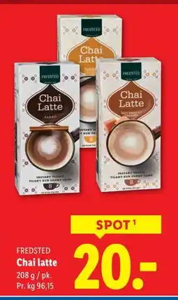Lidl Chai latte tilbud