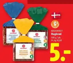 Lidl Rugbrød tilbud