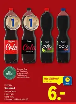 Lidl Sodavand, App-pris tilbud