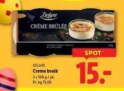 Lidl Creme brulé tilbud