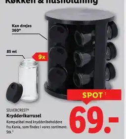 Lidl Krydderikarrusel tilbud