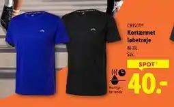 Lidl Kortærmet løbetrøje tilbud