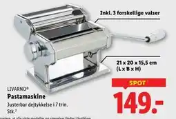 Lidl Pastamaskine tilbud