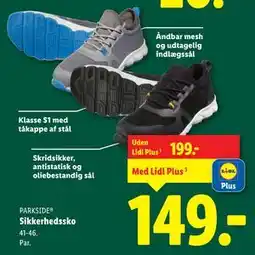 Lidl Sikkerhedssko tilbud