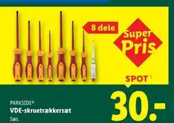 Lidl VDE-skruetrækkersæt tilbud