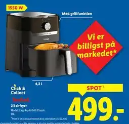 Lidl 2i1 airfryer tilbud