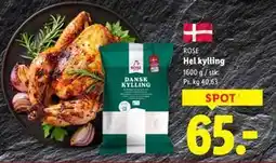 Lidl Hel kylling tilbud