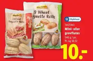 Lidl Mini- eller grovflutes tilbud