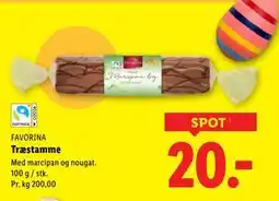 Lidl Træstamme tilbud