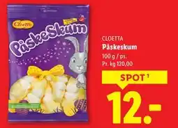 Lidl Påskeskum tilbud