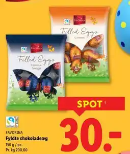 Lidl Fyldte chokoladeæg tilbud