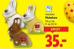 Lidl Påskehare tilbud