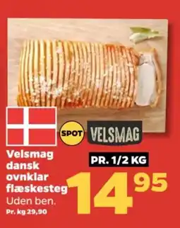 Netto Velsmag dansk ovnklar flæskesteg tilbud
