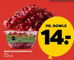 Netto Næmt granatæblekerner tilbud