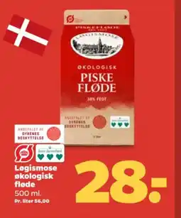 Netto Logismose økologisk fløde tilbud