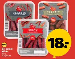 Netto Gol salami sticks tilbud