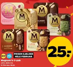 Netto Magnum is 3-pak tilbud