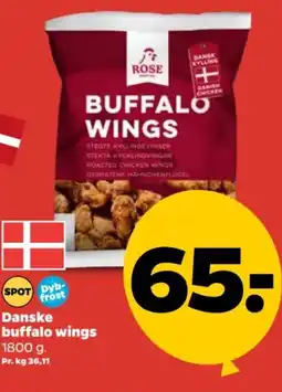 Netto Danske buffalo wings tilbud
