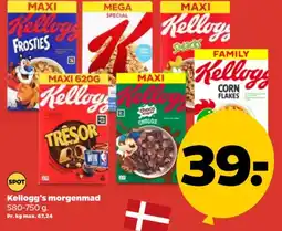 Netto Kellogg's morgenmad tilbud