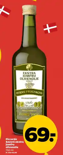 Netto Piccardo Savoré ekstra jomfru olivenolie tilbud
