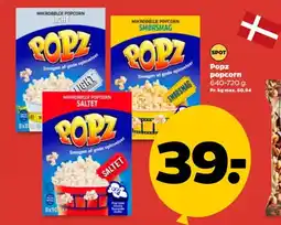 Netto Popz popcorn tilbud