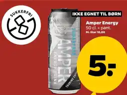 Netto Amper Energy + pant. tilbud