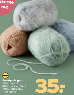 Netto Beautymix garn tilbud