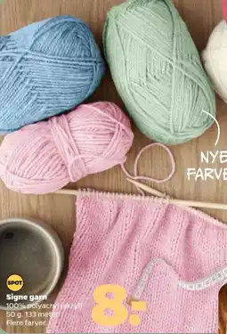 Netto SPOT Signe garn tilbud