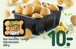 REMA 1000 Nye kartofler i bakke Udenlandske tilbud