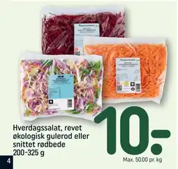 REMA 1000 Hverdagssalat, revet økologisk gulerod eller snittet rødbede tilbud